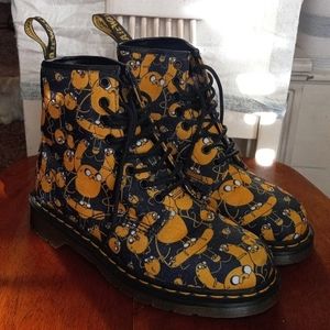 NEW Jake Adventure Time Dr Martens Boots Women's 8